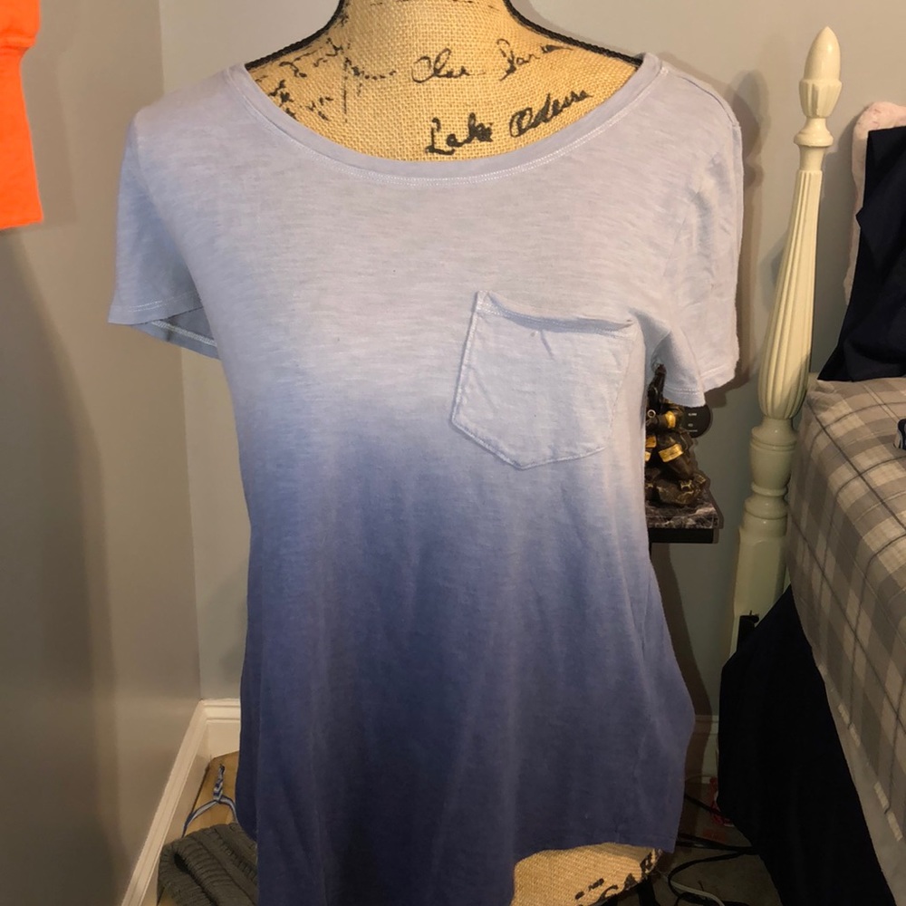 Ombré pocket tee